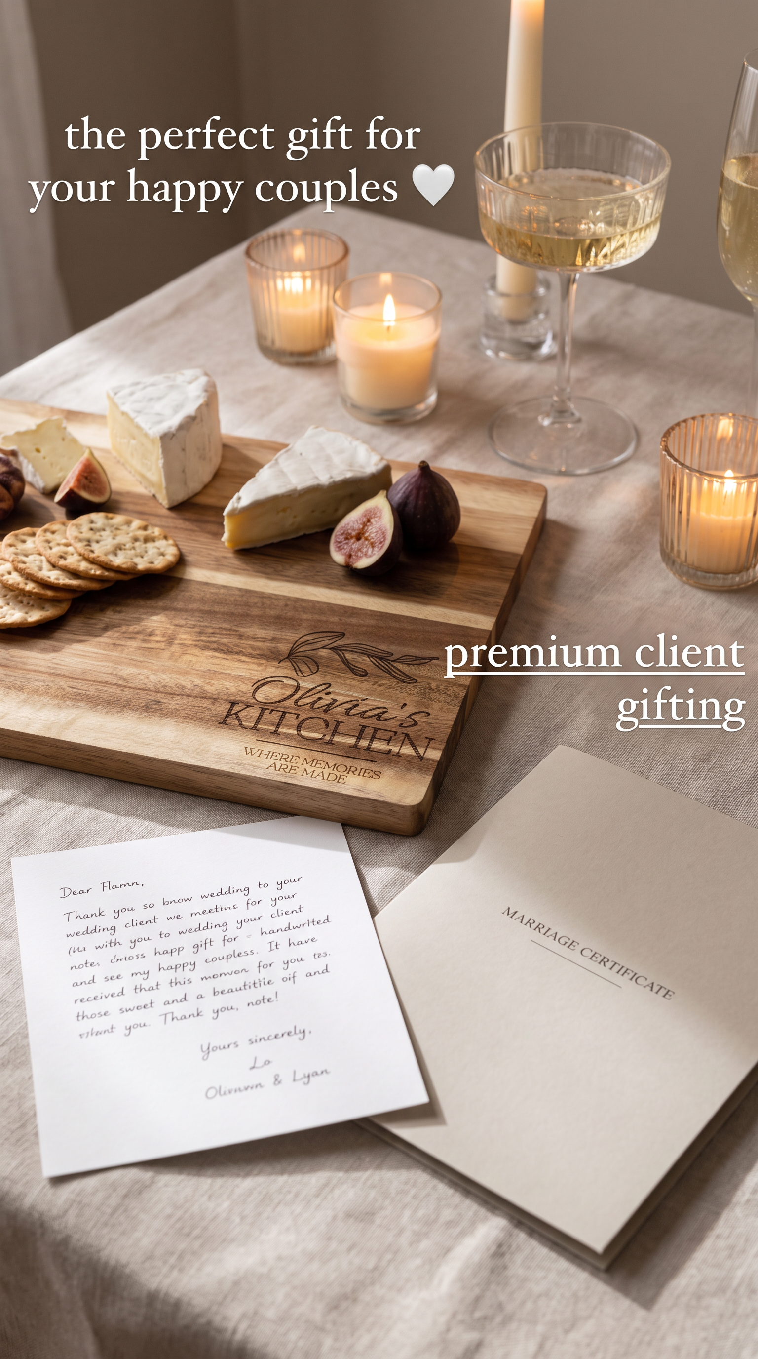 Personalised Medium Rectangular Acacia Charcuterie Board – Wedding Gift for Newlyweds