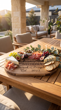 Personalised Wedding Charcuterie Board – Newlywed Keepsake Gift