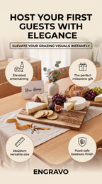 A Personalised Housewarming Gift to Celebrate Their New Beginning | Charcuterie Board